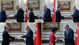 Beş Ülkenin Büyükelçisi, Erdoğan’a Güven Mektuplarını Sundu