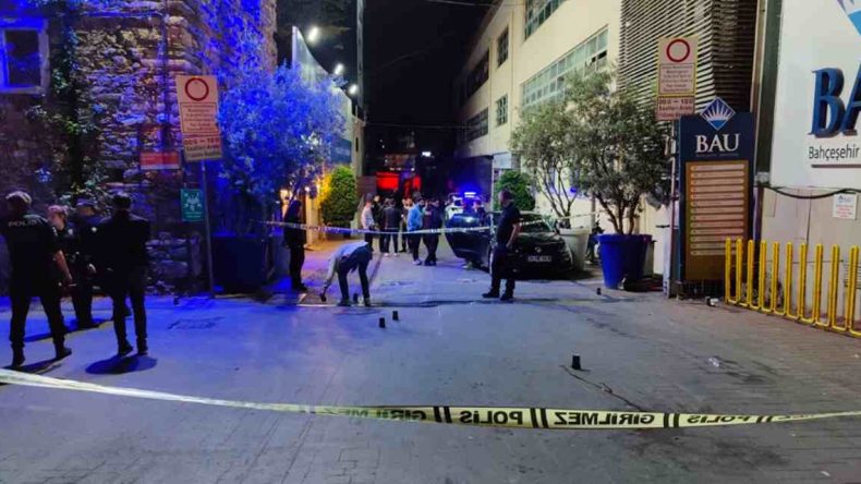 Beşiktaş’ta Eğlence Mekanı Çıkışında Silahlı Kavga: 1 Yaralı