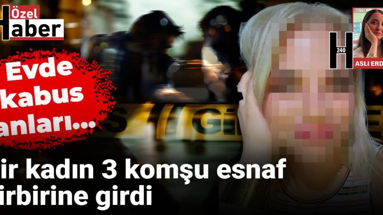 Bir Kadın ve Üç Esnaf Arasında Gergin Anlar