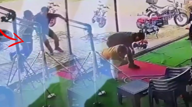 Canını ortaya koydu! Son anda yetişmeseydi güpegündüz kadın katledilecekti