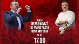 CHP’nin Bursa Mitingine Afiş Engeli