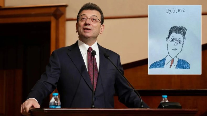 Çocuklardan Tutuklu İBB Başkanı Ekrem İmamoğlu’na Mektuplar: “Üzülme” Sergisi Açıldı