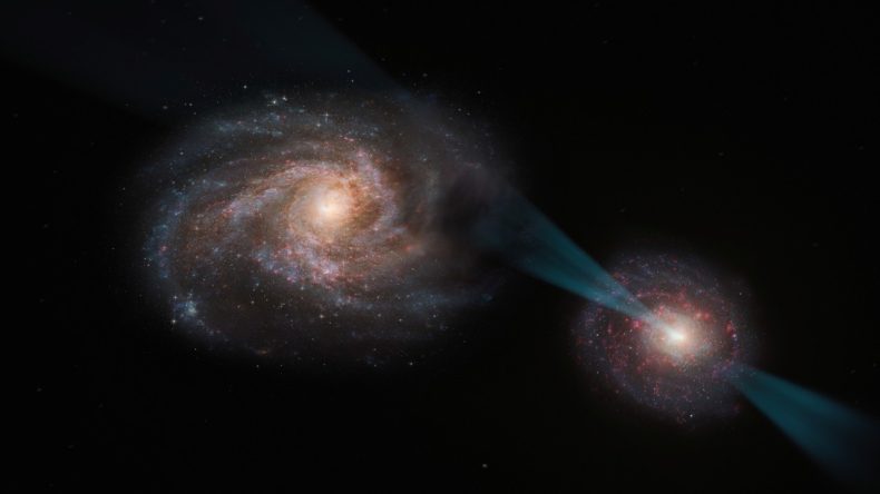 Dev Bir Yıldız Fabrikası: Samanyolu’na Benzeyen J0107, 10 Kat Daha Büyük