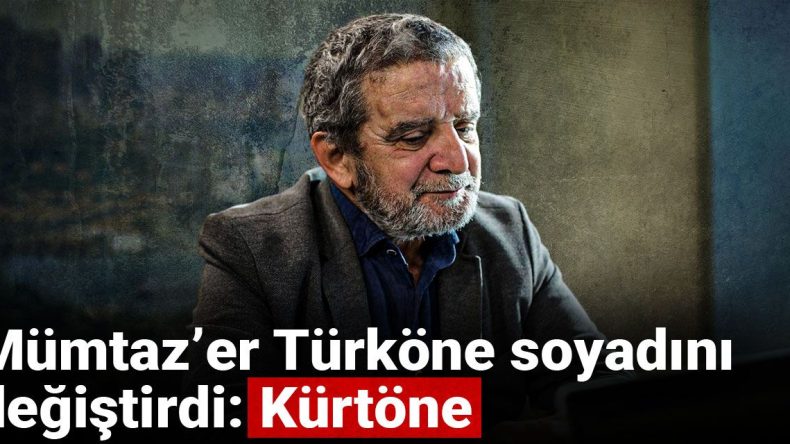 Devlet Bahçeli’nin Çağrısının Ardından Mümtaz’er Türköne Soyadını ‘Kürtöne’ Olarak Değiştirdi