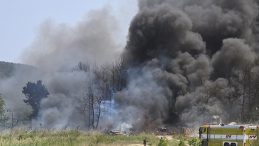 Dört Kişiyi Taşıyan Askeri Uçak Dağa Düştü