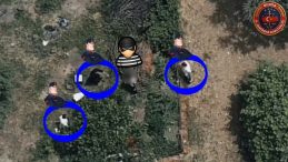 Dron Takibiyle Yakalandı