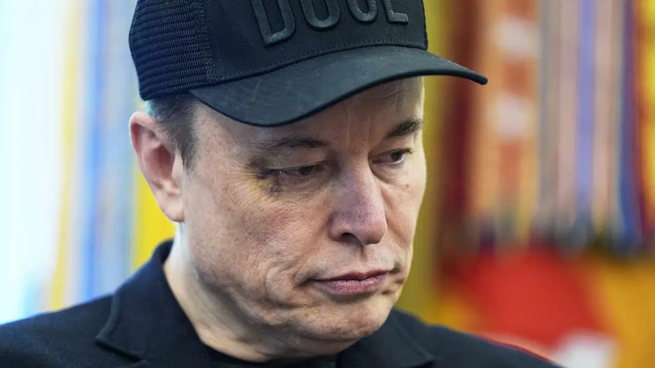 Elon Musk basın toplantısında