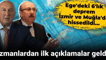 Ege Denizi’nde 6 Büyüklüğünde Deprem: Uzmanlardan İlk Açıklamalar