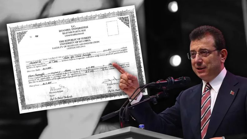 Ekrem İmamoğlu’nun Diploması İstanbul Üniversitesi Veri Tabanından Silindi