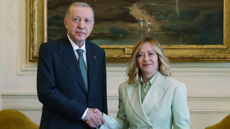Erdoğan İtalya Başbakanı Meloni ile görüştü