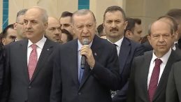 Erdoğan KKTC’de konuştu: Cumhuriyet Yerleşkesi kararlılığın ve bağımsızlık iradesinin sembolüdür