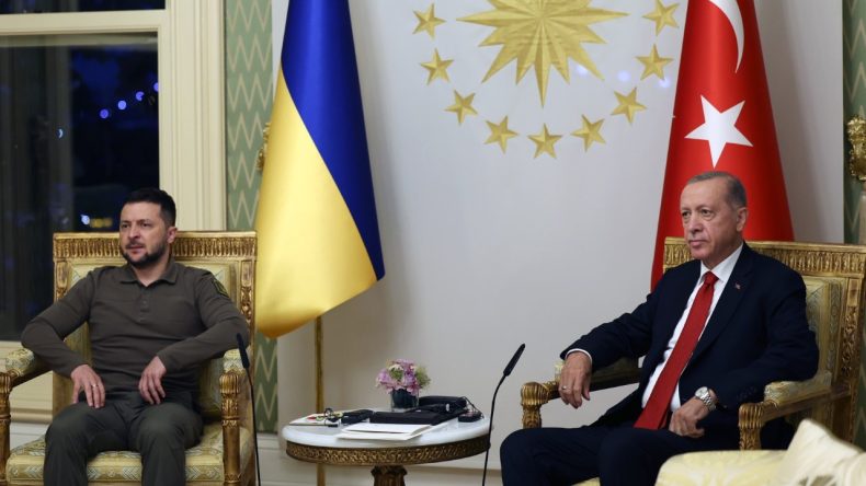 Erdoğan, Zelenskiy ile Görüşme Gerçekleştirdi