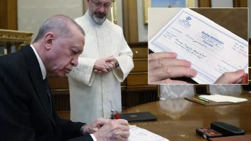 Erdoğan’dan Diyanet Vakfı’na 27 Bin TL’lik Kurban Bağışı