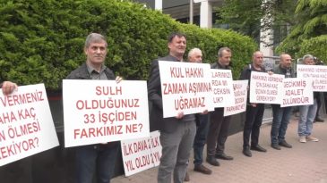 Erol Eğrek’in İş Arkadaşları Holdingin Önünde: “Bizi de mi Döverek Öldüreceksiniz?”