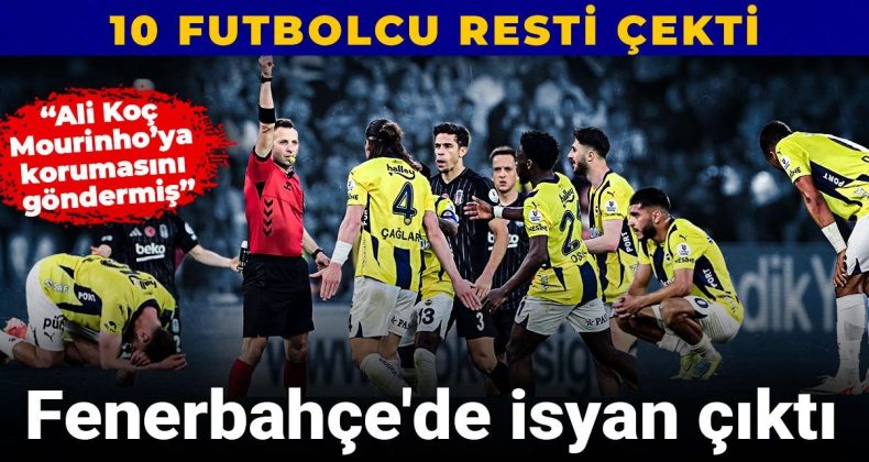 Fenerbahçe’de İsyan Patlak Verdi: 10 Futbolcu Rest Çekti! Ali Koç Korumasını Gönderdi