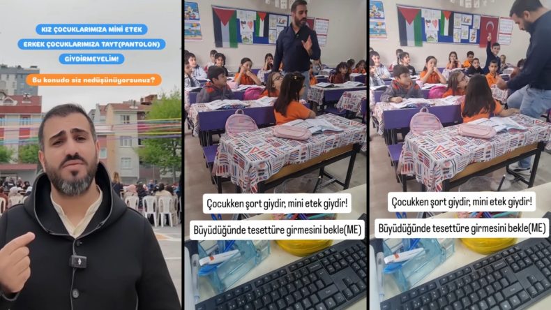 Fenomen ‘öğretmen’ zıvanadan çıktı: ‘Müslüman, şort giyer mi?’