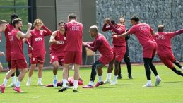 Galatasaray Hücum Antrenmanı Yaptı