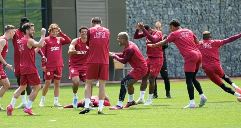 Galatasaray Hücum Antrenmanı Yaptı