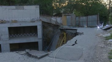 Gaziosmanpaşa’da Yol Çökmesi Olayı