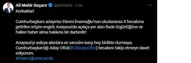 İmamoğlu'nun yeni hesabı