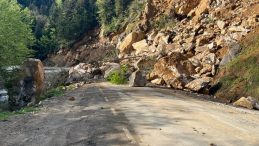 Giresun’da Heyelan Olayı