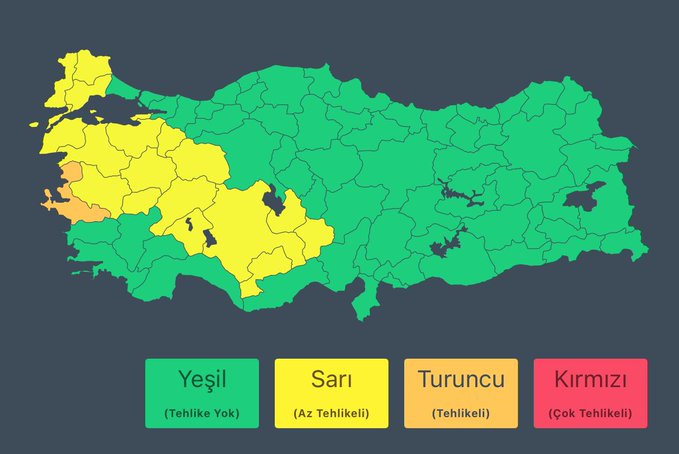 İçişleri Bakanlığı Uyarı