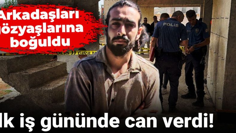 İlk iş gününde hayatını kaybetti! Arkadaşları gözyaşlarına boğuldu