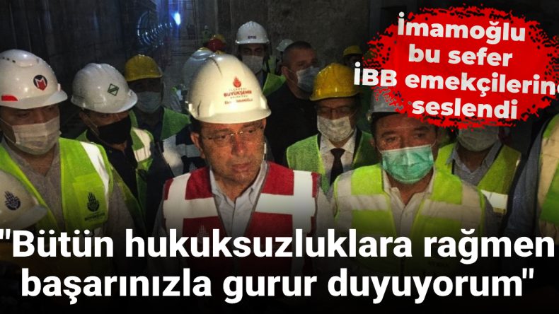 İmamoğlu İBB Emekçilerine Hitap Etti: “Başarınızla Gurur Duyuyorum”