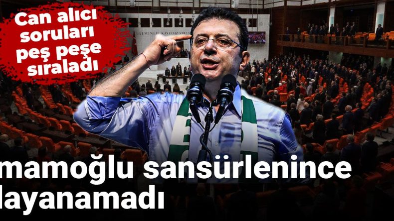 İmamoğlu sansürlenince dayanamadı: Can alıcı soruları peş peşe sıraladı