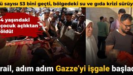 İsrail, Gazze’yi İşgale Başladı: Açlıktan Ölen 4 Yaşındaki Çocuk!