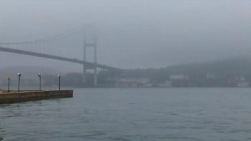İstanbul Boğazı’nda Gemi Trafiği Durduruldu