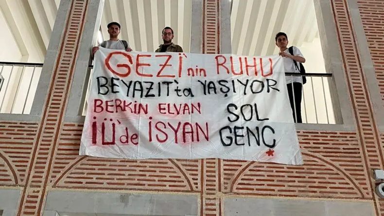 İstanbul Üniversitesi’nde Gezi Pankartı Açan 7 Öğrenciye Ceza Kesildi