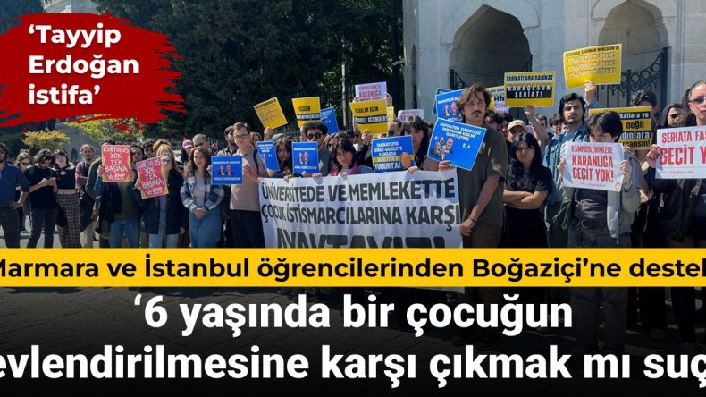 İstanbul ve Marmara Öğrencilerinden Boğaziçi Eylemlerine Destek