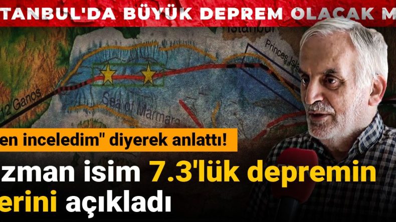 İstanbul’da Büyük Deprem Olacak mı? “Ben İnceledim” Diyerek Anlattı!