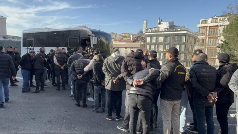 İstanbul’da Çete Operasyonu