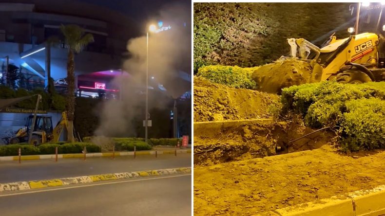 İstanbul’da Doğalgaz Alarmı: Kazı Esnasında Boru Hattı Delindi