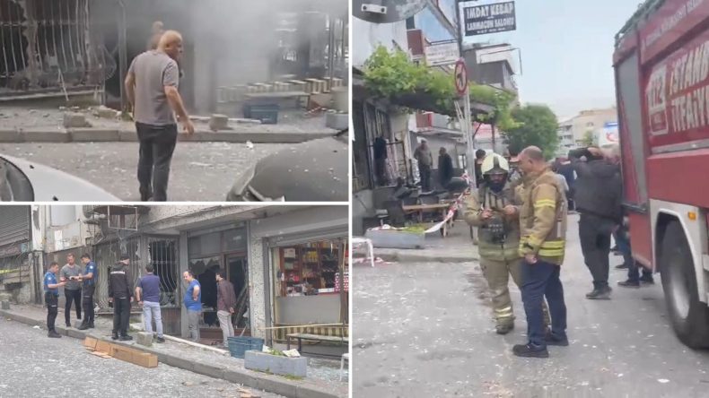 İstanbul’da Panik: Büfeden Gelen Ses Mahalleyi Sokağa Dökzü