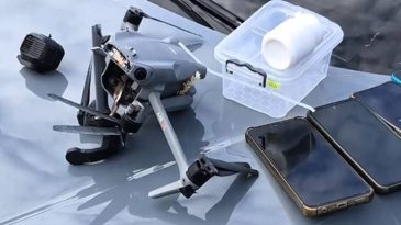 İzmir’de Dron ile Uyuşturucu Sevkiyatı Yapıldı