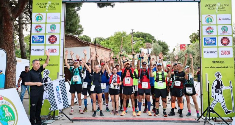 İzmir’de Efeler Yolu Ultra Trail Yarışları Başladı