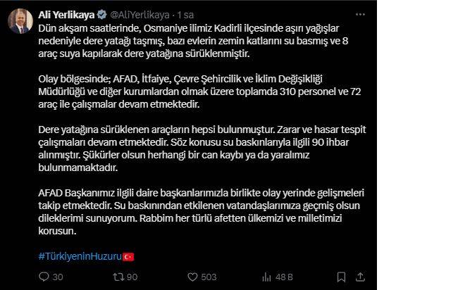 Sel felaketi görüntüsü
