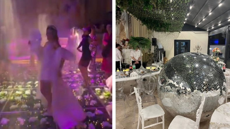 Kına gecesinde ‘Disco Topu’ Faciası… Yaralılar Var