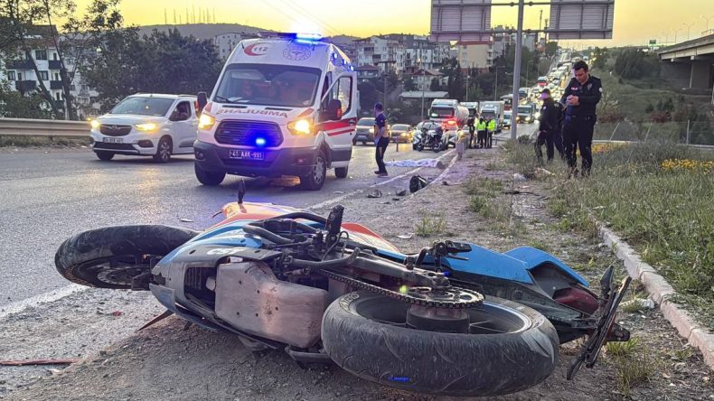 Kocaeli’nde Kaza: Motosiklet Sürücüsü Hayatını Kaybetti
