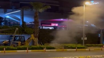 Küçükçekmece’de Kazı Çalışmasında Doğalgaz Boru Hattı Hasar Gördü