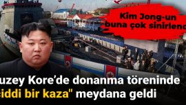 Kuzey Kore’de Donanma Töreninde Skandal Kaza! Kim Buna Çok Sinirlendi
