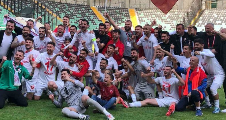 Mahalle Takımı Şampiyonluk Sevinci: 3. Lig’e Yükseldi
