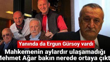 Mahkemenin Aylardır Ulaşamadığı Mehmet Ağar Nerede Ortaya Çıktı: Yanında Ergun Gürsoy Vardı