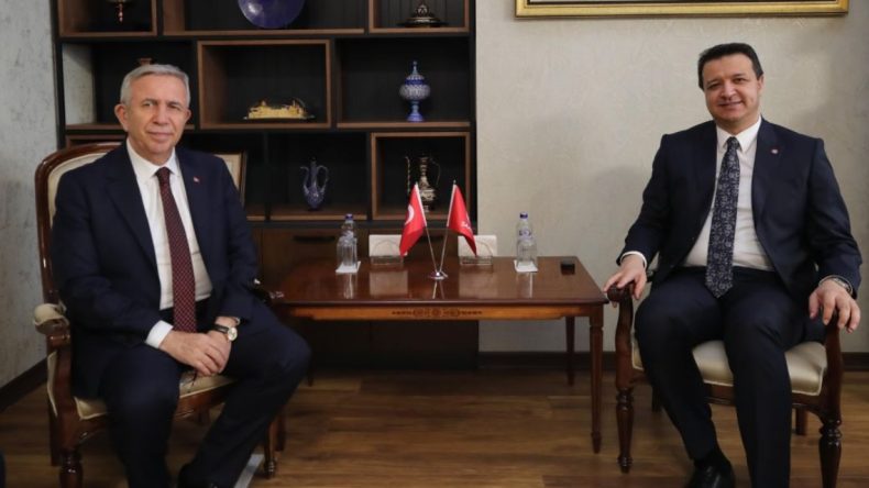 Mansur Yavaş’tan Saadet Partisi’ne ziyaret