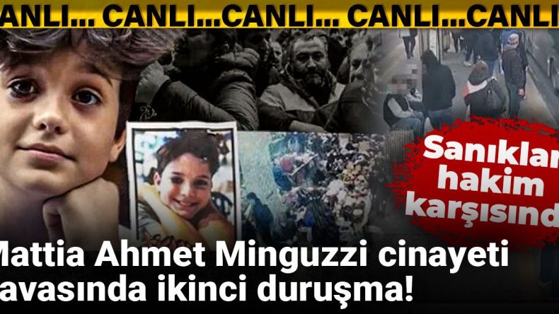 Mattia Ahmet Minguzzi Cinayeti Davasında İkinci Duruşma! Sanıklar Hakim Karşısında