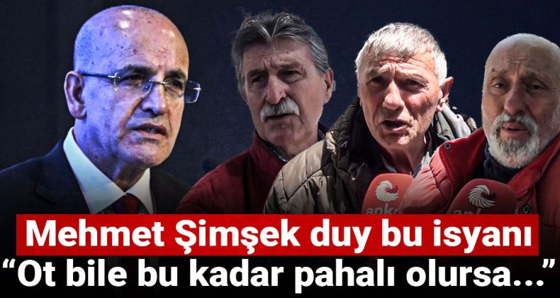 Mehmet Şimşek Duy Bu İsyanı: Ot Bile Bu Kadar Pahalı Olursa…