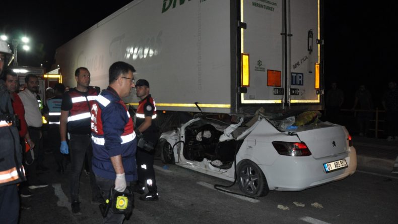Mersin’de Korkunç Kaza: 2 Kişi Hayatını Kaybetti